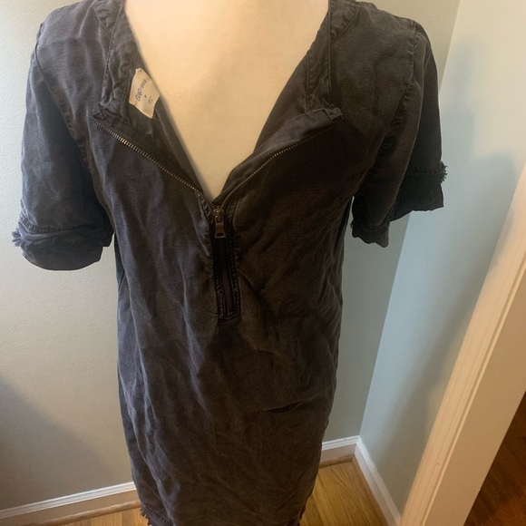 GAP charcoal gray shift dress, size M - Picture 3 of 6